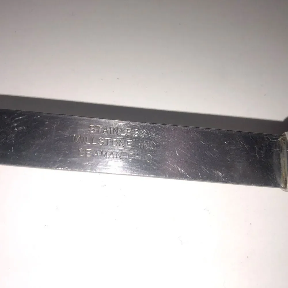 Vintage Millstone Inc. Ohio‎ Stainless Spatula Spoon 14